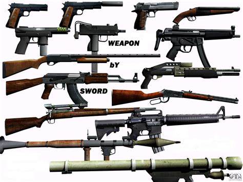 Grand Theft Auto: San Andreas/Weapons .